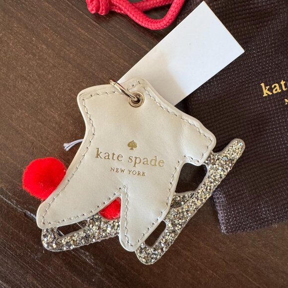 Kate Spade Ice Skate Keychain - Picture 4 of 4